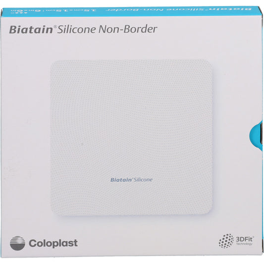 BIATAIN Silicone Non-Border Schaumverb.15x15 cm 5 St