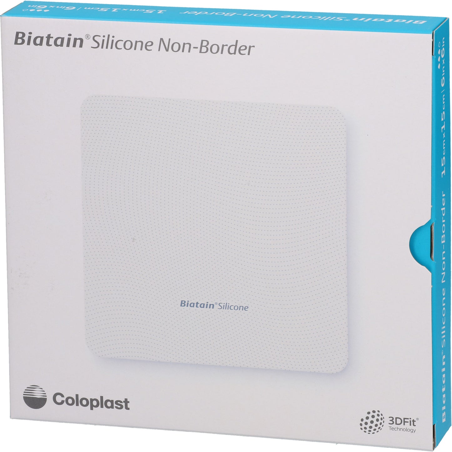 BIATAIN Silicone Non-Border Schaumverb.15x15 cm 5 St