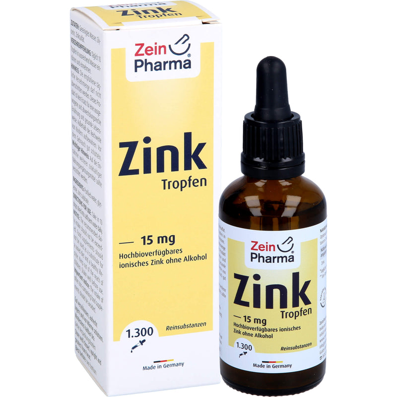 ZINK TROPFEN 15MG IONIS 50 ml