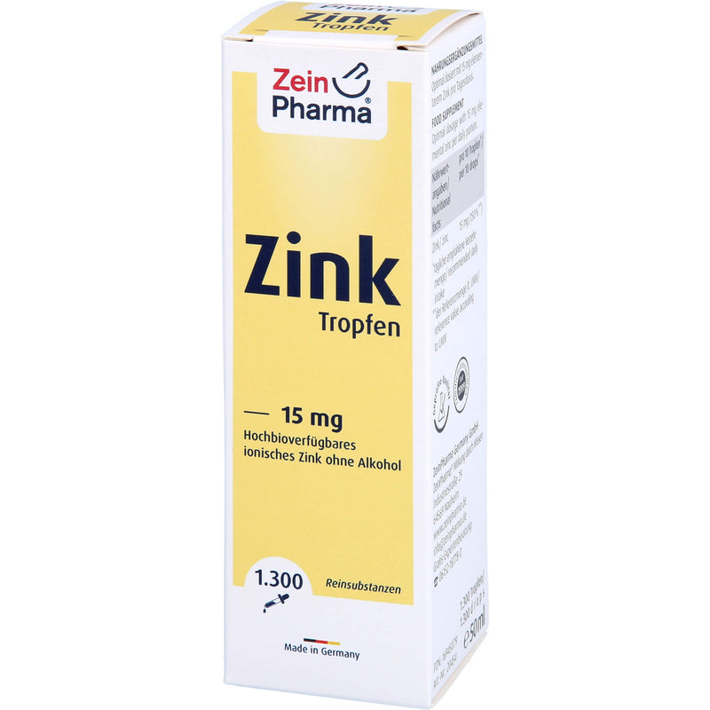 ZINK TROPFEN 15MG IONIS 50 ml