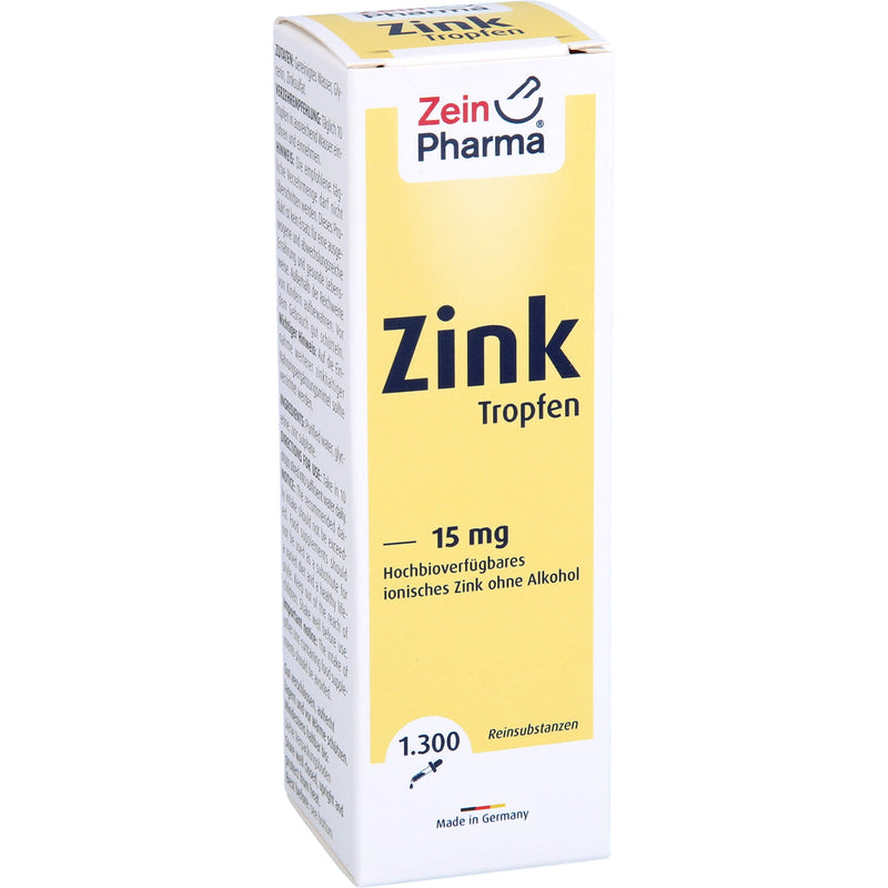 ZINK TROPFEN 15MG IONIS 50 ml