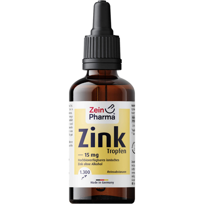 ZINK TROPFEN 15MG IONIS 50 ml