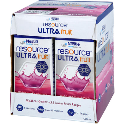 RESOURCE Ultra Fruit Waldbeere flüssig 6X4X200 ml