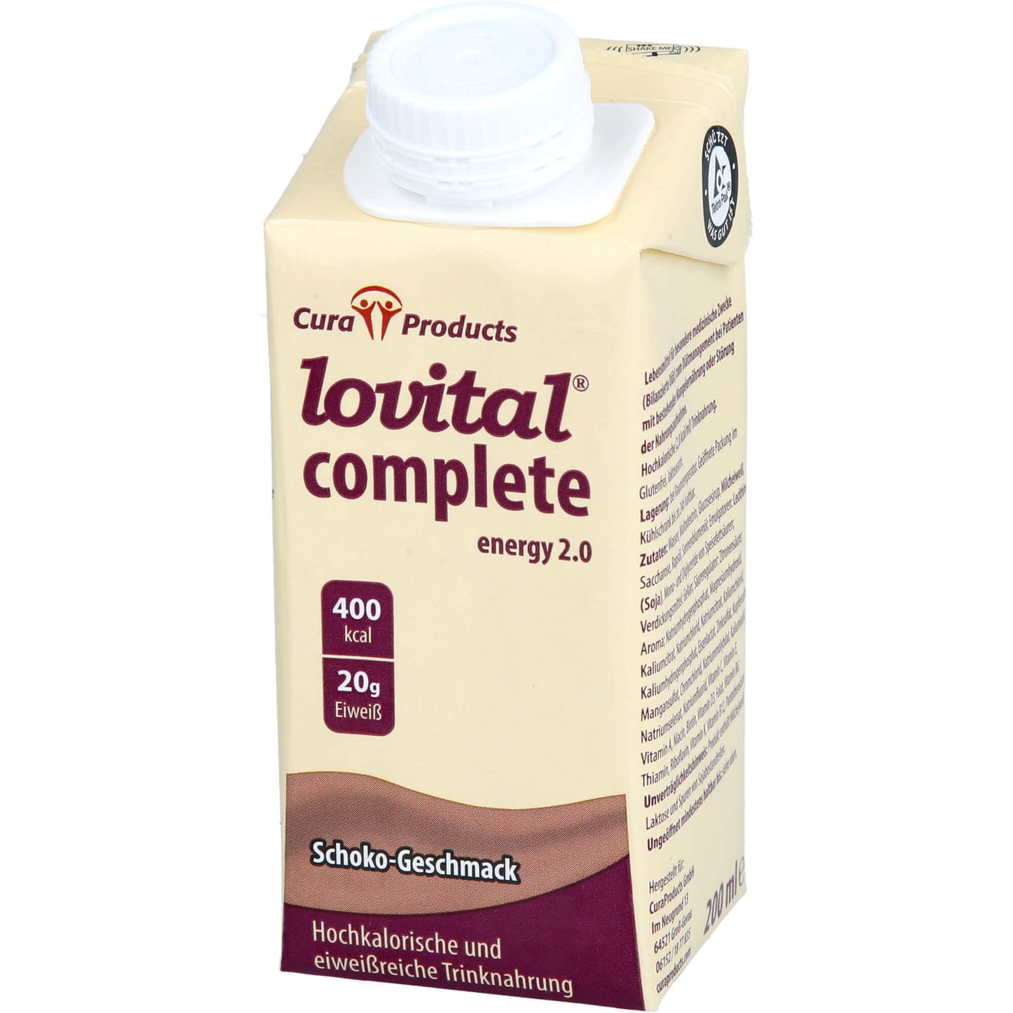 LOVITAL complete 2.0 HP Trinknahrung Schoko 24X200 ml