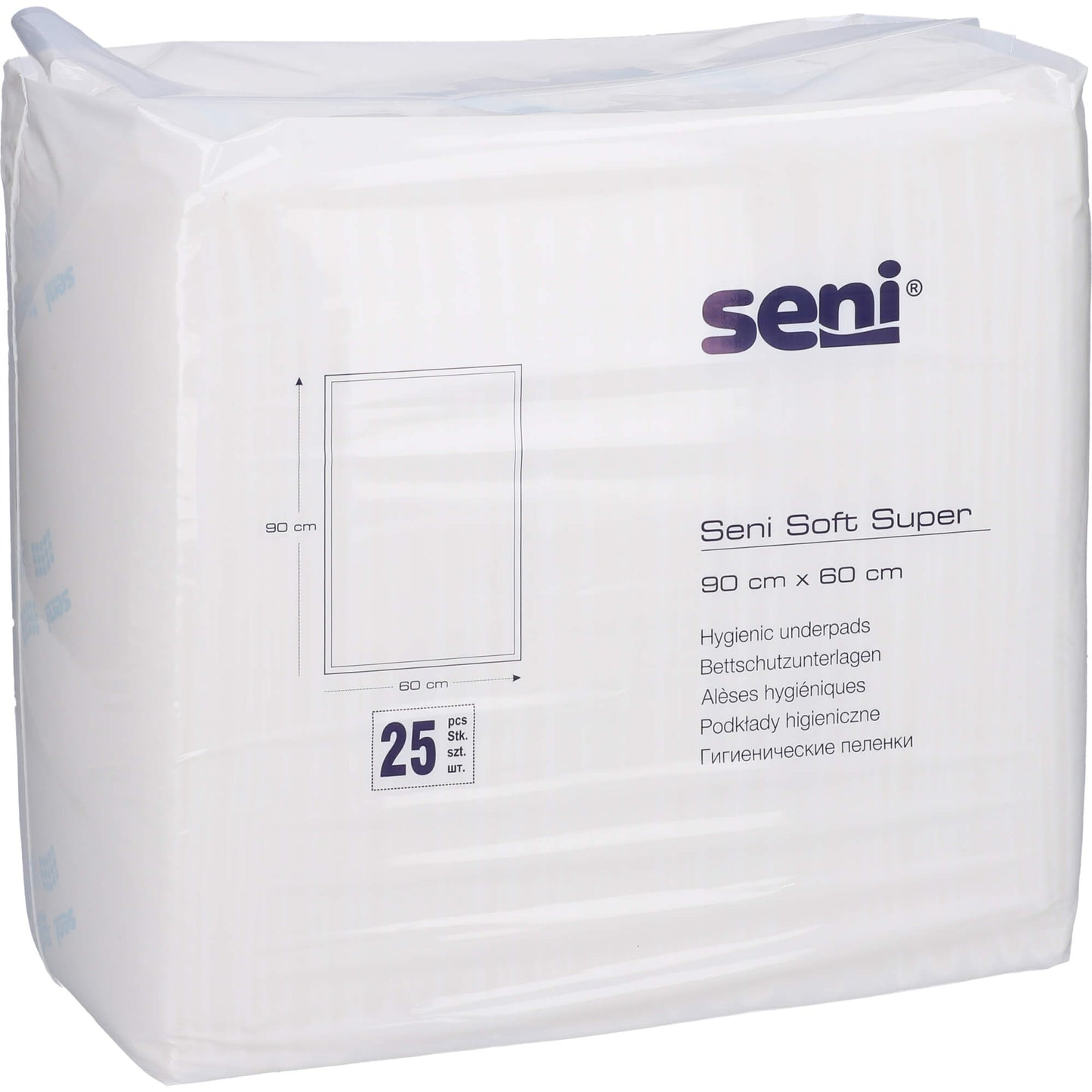 SENI Soft Super Bettschutzunterlage 60x90 cm 25 St