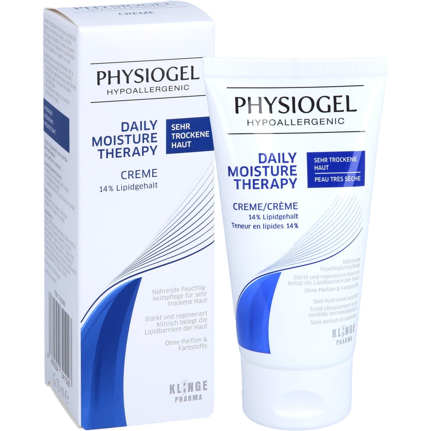 PHYSIOGEL Daily Moisture Therapy sehr trocken Cr. 75 ml