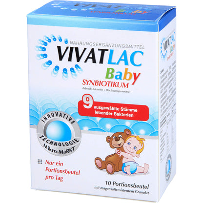 VIVATLAC BABY SYNBIOTIKUM Beutel 10 St