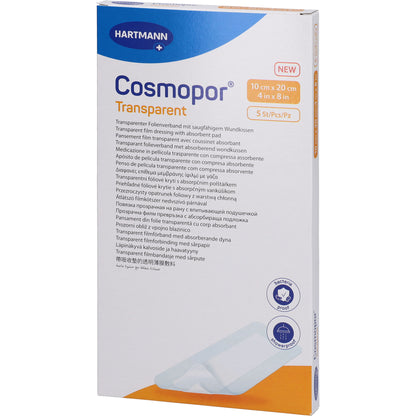 COSMOPOR transparent Folienverband 10x20 cm steril 5 St