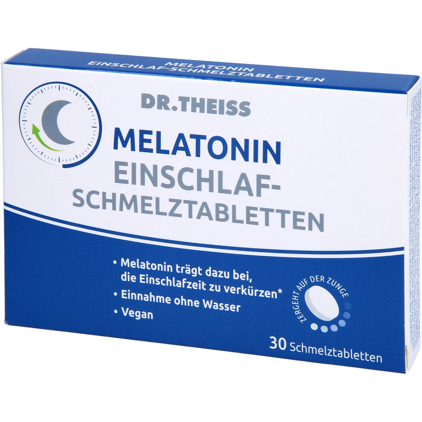 DR.THEISS Melatonin Einschlaf-Schmelztabletten 30 St