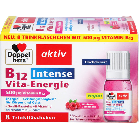 DOPPELHERZ B12 Intense Vita-Energie Trinkfl. 8 St