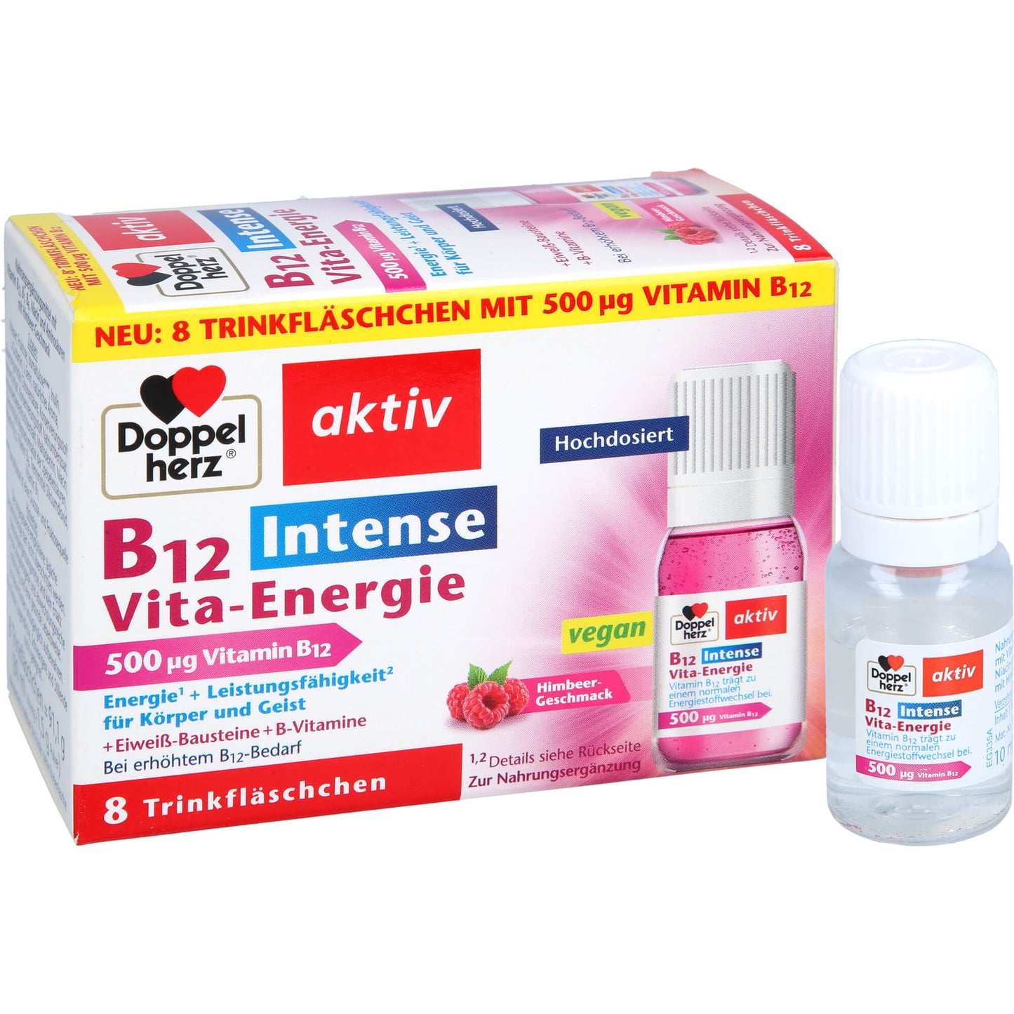 DOPPELHERZ B12 Intense Vita-Energie Trinkfl. 8 St