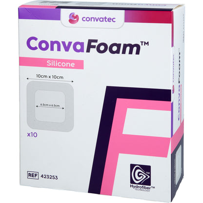 CONVAFOAM Silicone Verband 10x10 cm 10 St