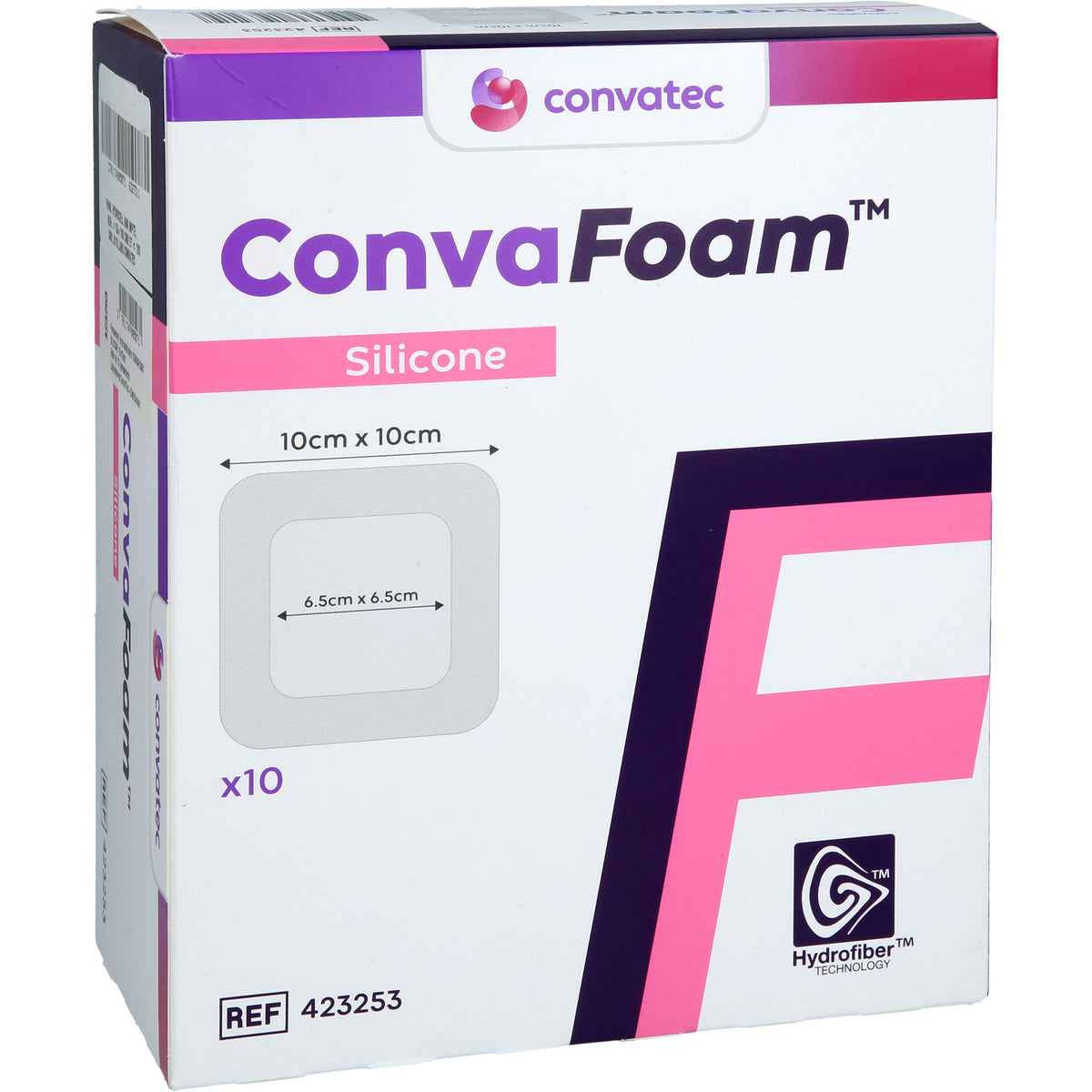CONVAFOAM Silicone Verband 10x10 cm 10 St