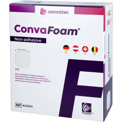 CONVAFOAM Schaumverband nicht-adhäsiv 5x5 cm 10 St