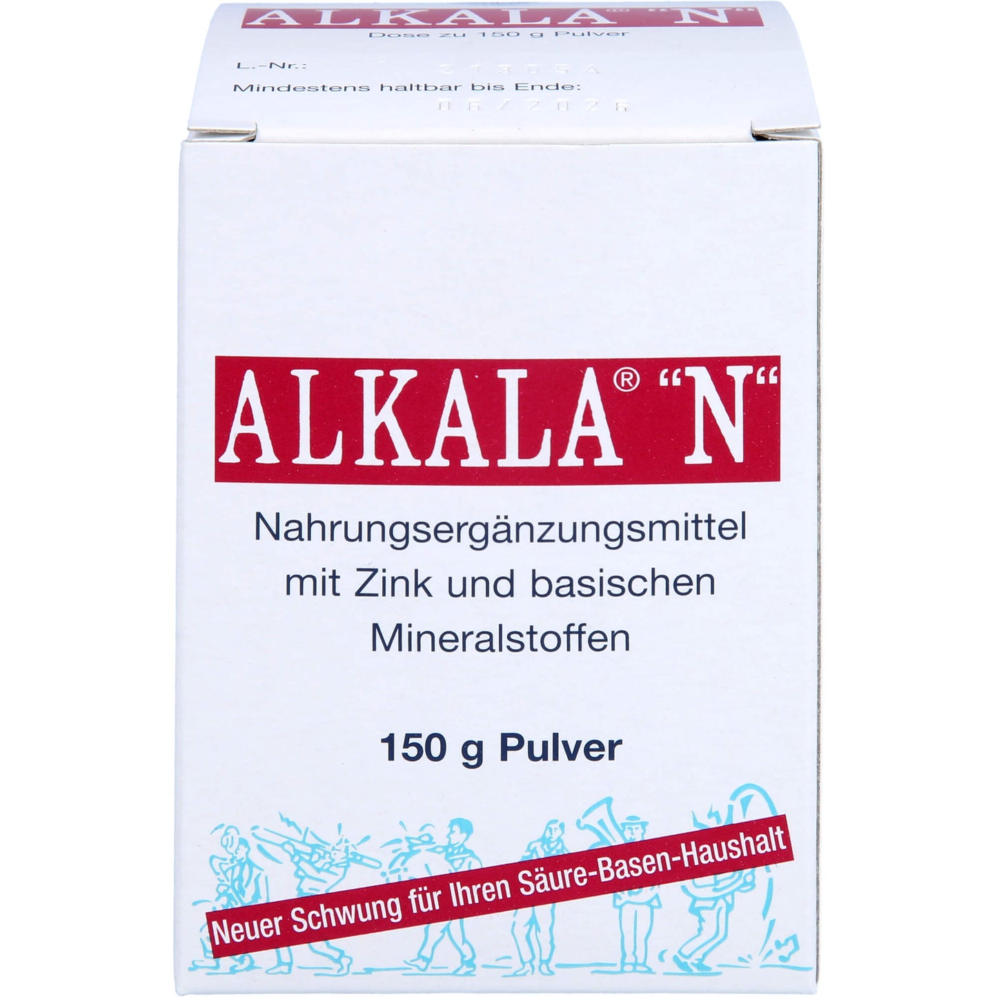 ALKALA N Pulver z.Herst.e.Lösung z.Einnehmen 150 g