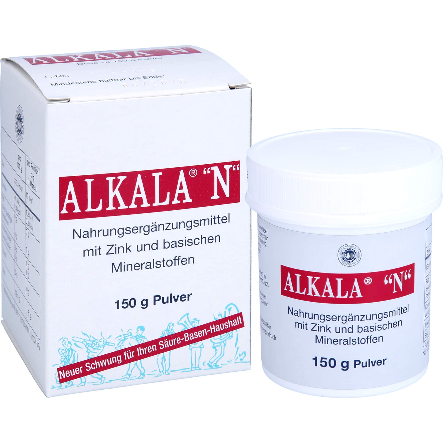ALKALA N Pulver z.Herst.e.Lösung z.Einnehmen 150 g