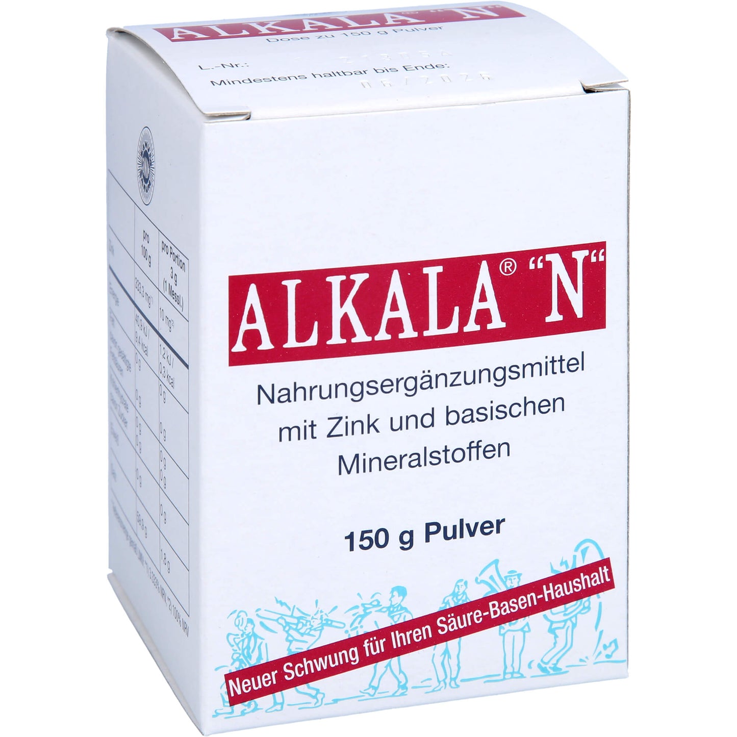 ALKALA N Pulver z.Herst.e.Lösung z.Einnehmen 150 g