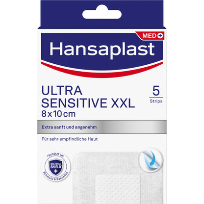 HANSAPLAST Ultra Sensitive Wundverband 8x10 cm XXL 5 St