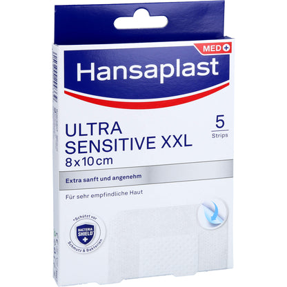 HANSAPLAST Ultra Sensitive Wundverband 8x10 cm XXL 5 St