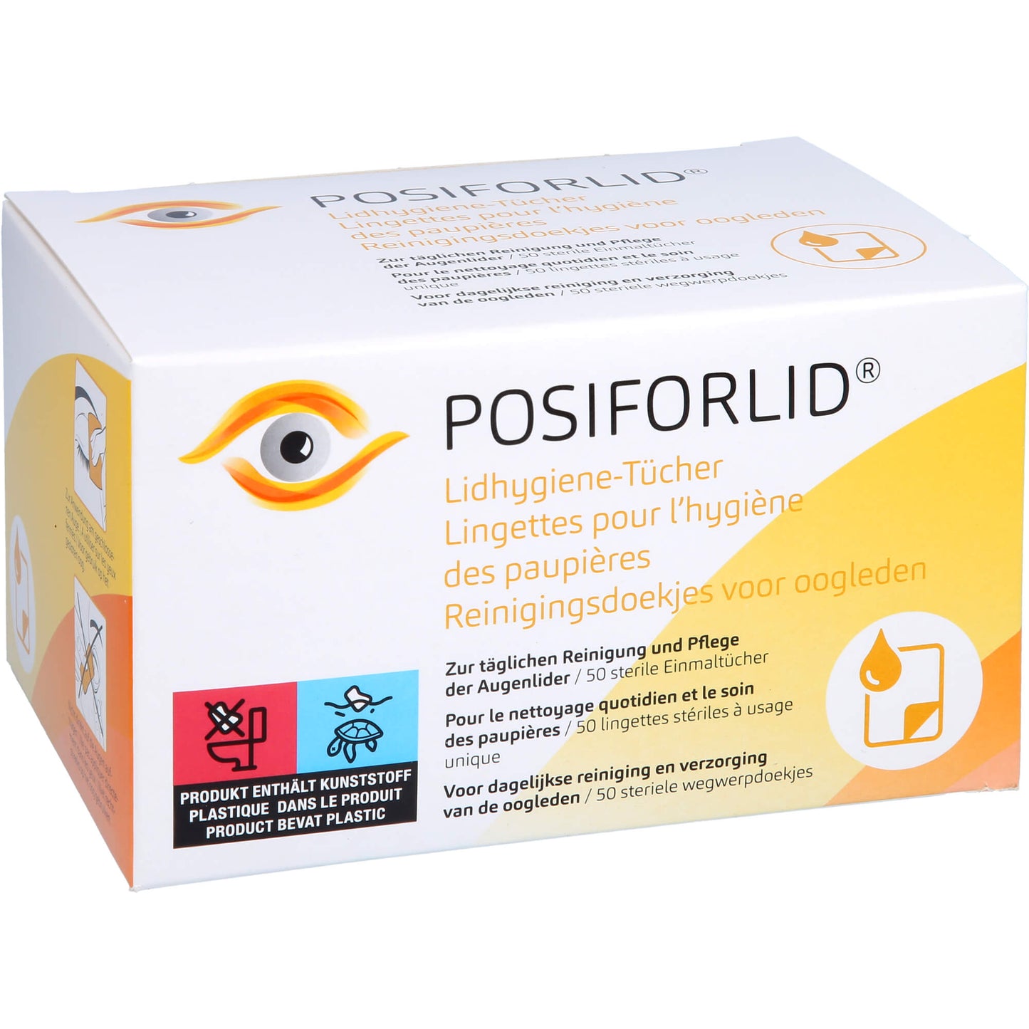 POSIFORLID Lidhygiene-Tücher 50 ST