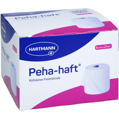 PEHA-HAFT Fixierbinde latexfrei 6 cmx21 m 1 St