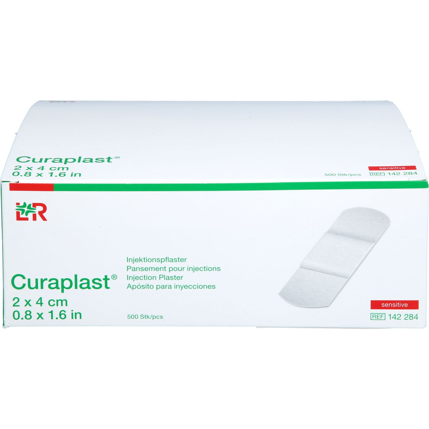 CURAPLAST Inj.-Pflaster sensitiv 2x4 cm 500 St