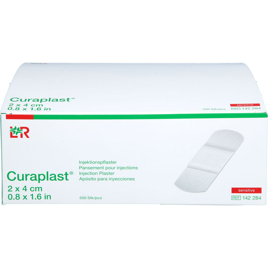 CURAPLAST Inj.-Pflaster sensitiv 2x4 cm 500 St