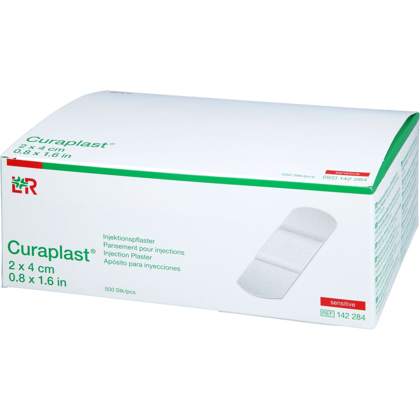 CURAPLAST Inj.-Pflaster sensitiv 2x4 cm 500 St