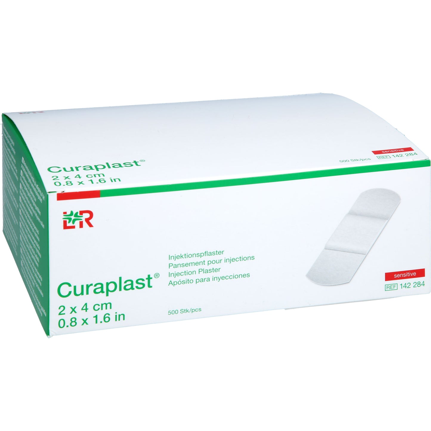 CURAPLAST Inj.-Pflaster sensitiv 2x4 cm 500 St