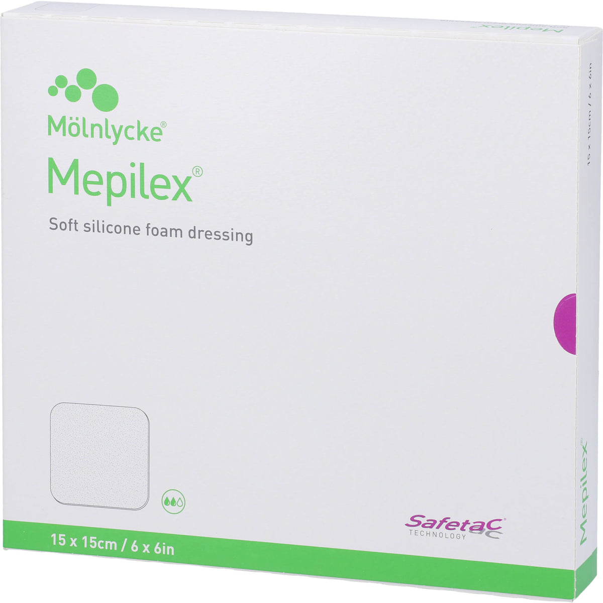 MEPILEX 15x15 cm Schaumverband 5 St