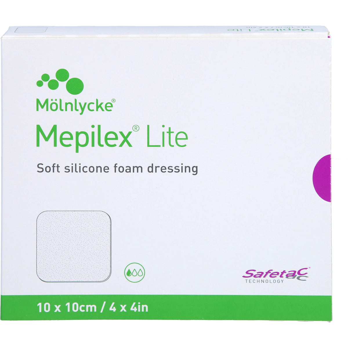 MEPILEX Lite Schaumverband 10x10 cm steril 5 St