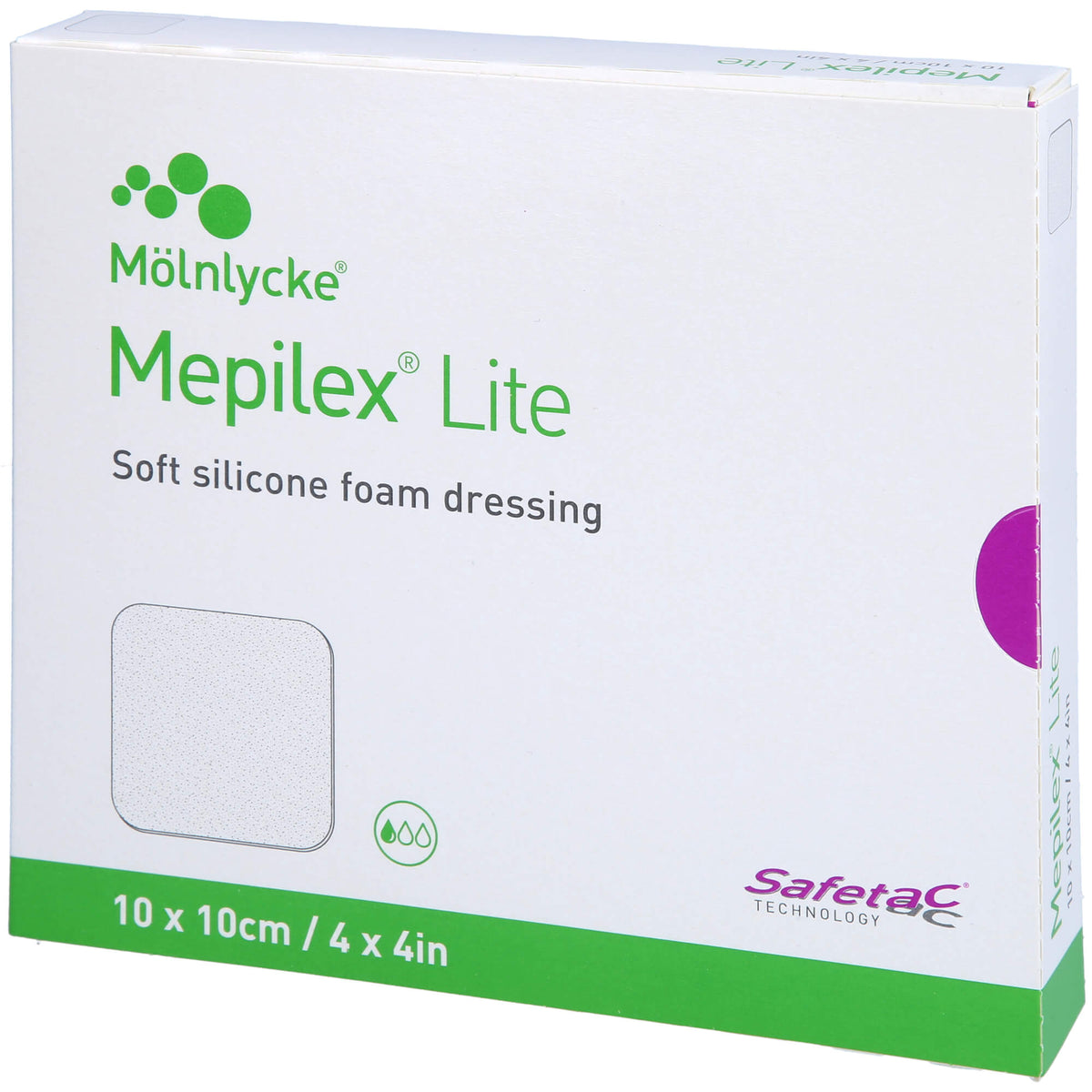 MEPILEX Lite Schaumverband 10x10 cm steril 5 St