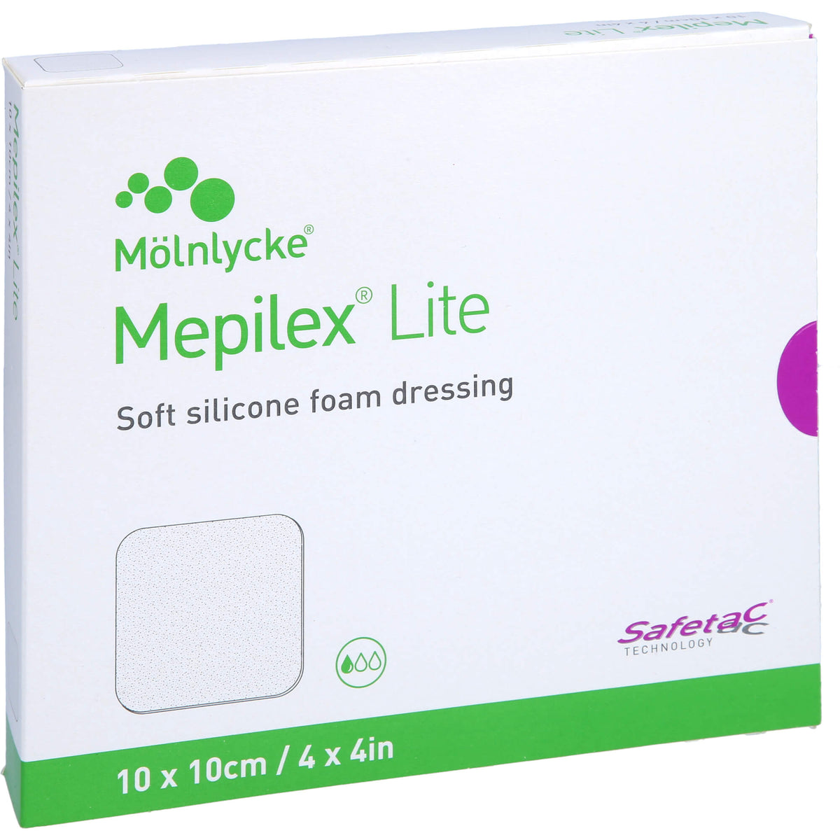 MEPILEX Lite Schaumverband 10x10 cm steril 5 St