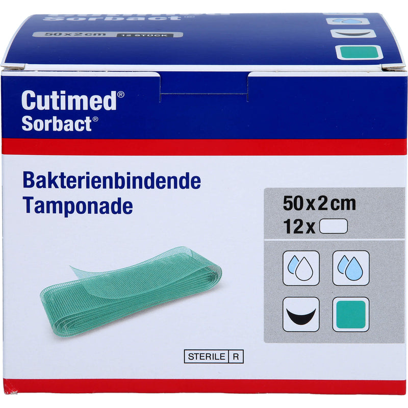 CUTIMED SORB TAMP 2X50CM 12 St