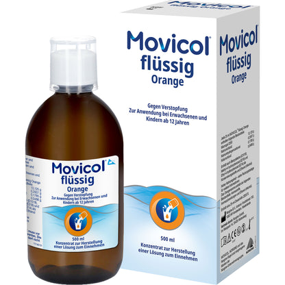 MOVICOL flüssig Orange 500 ml