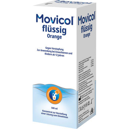 MOVICOL flüssig Orange 500 ml