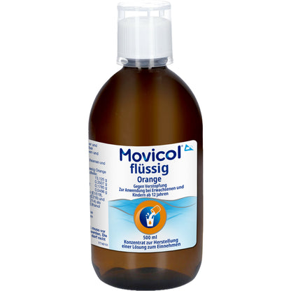 MOVICOL flüssig Orange 500 ml