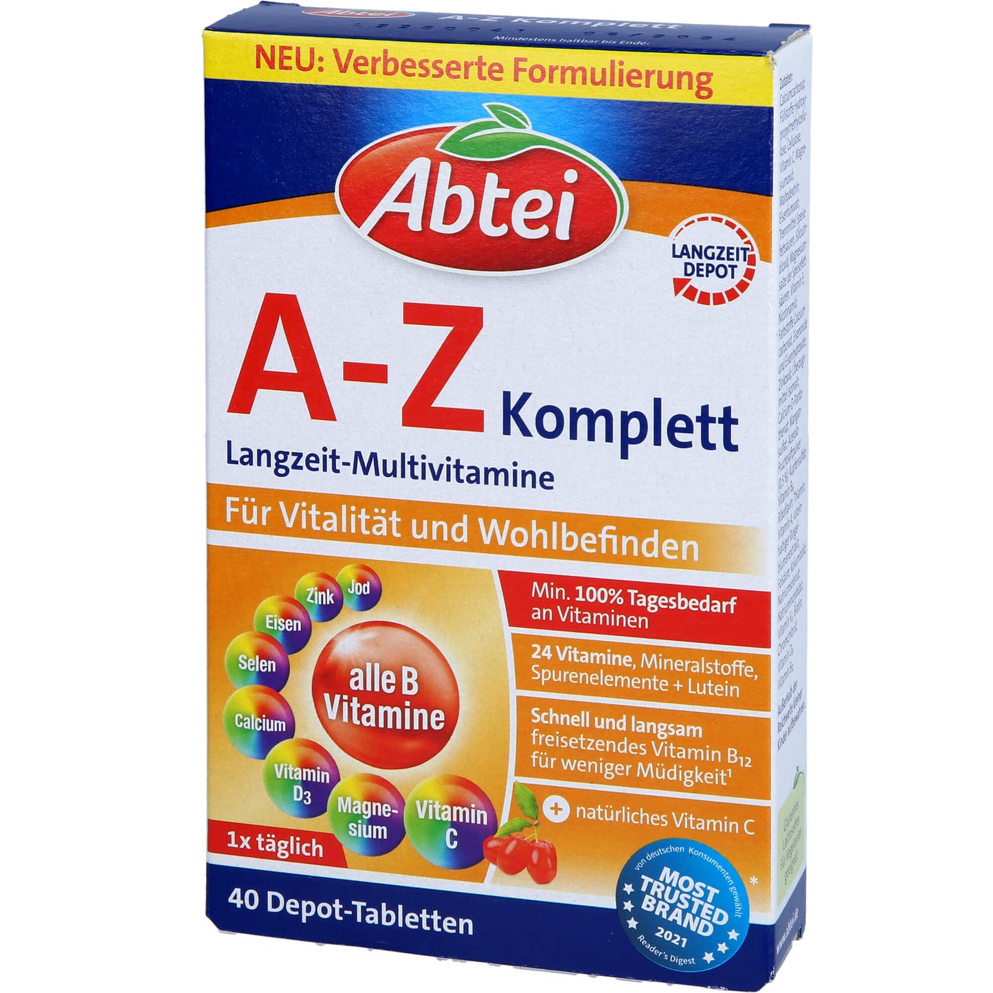 ABTEI A-Z Komplett Tabletten 40 St