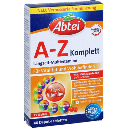 ABTEI A-Z Komplett Tabletten 40 St