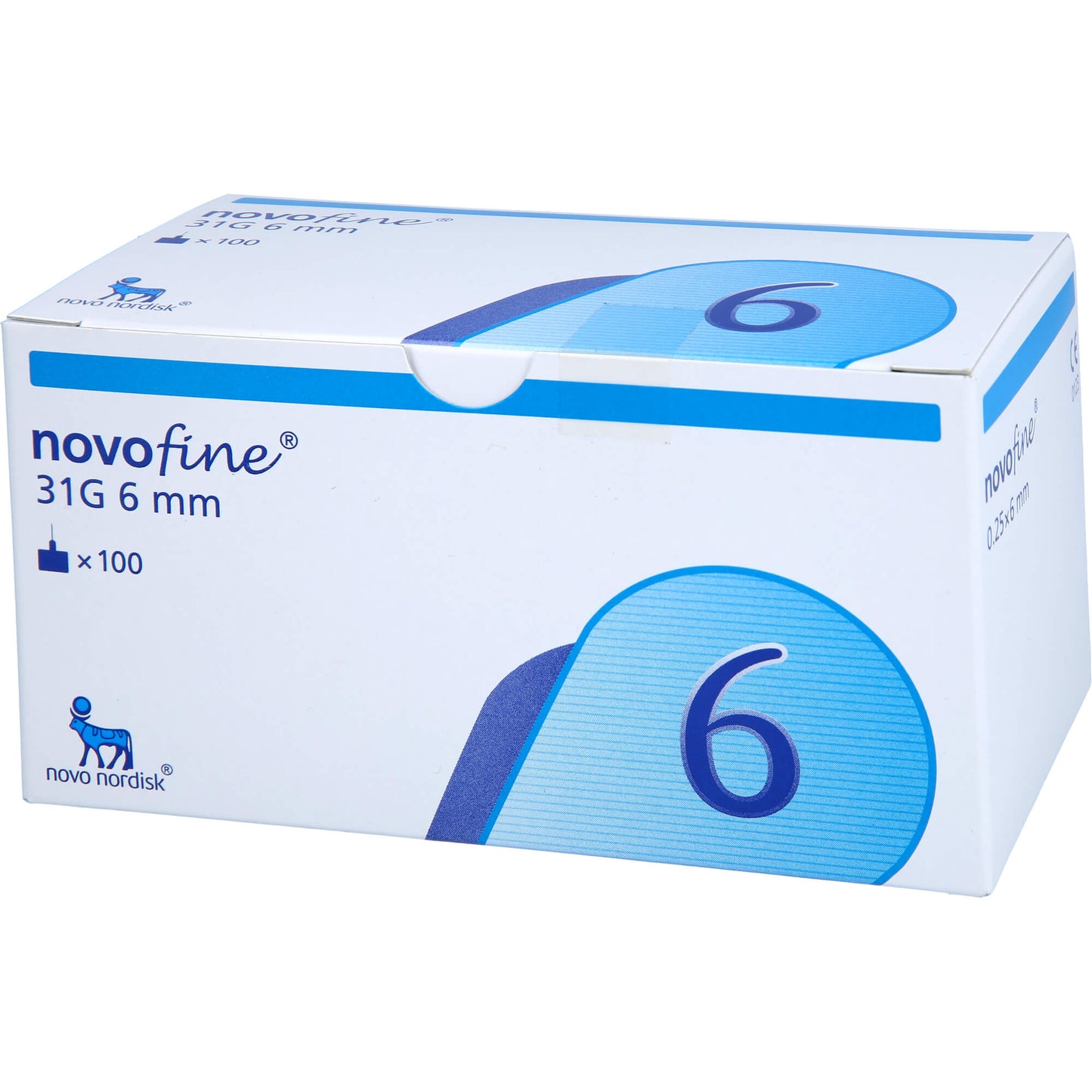 NOVOFINE Nadeln 31 G 0,25x6 mm 100 St