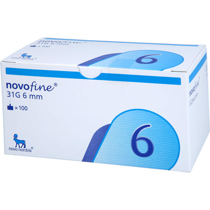 NOVOFINE Nadeln 31 G 0,25x6 mm 100 St