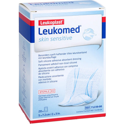 Leukomed skin sensitive steril 7.2 x 5cm 20 ST