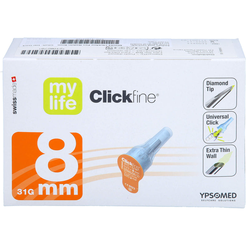 MYLIFE CLICKF 8MM 31G DIA 100 St