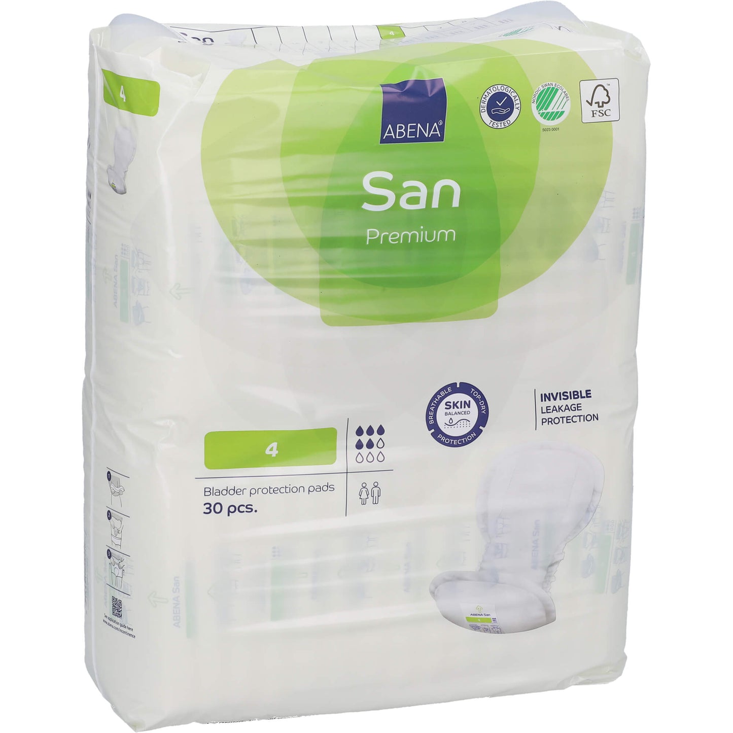 ABENA San 4 Premium Einlagen 30 St