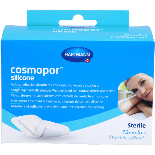 Cosmopor silicone 7.2x5cm P5 5 ST