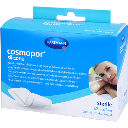 Cosmopor silicone 7.2x5cm P5 5 ST