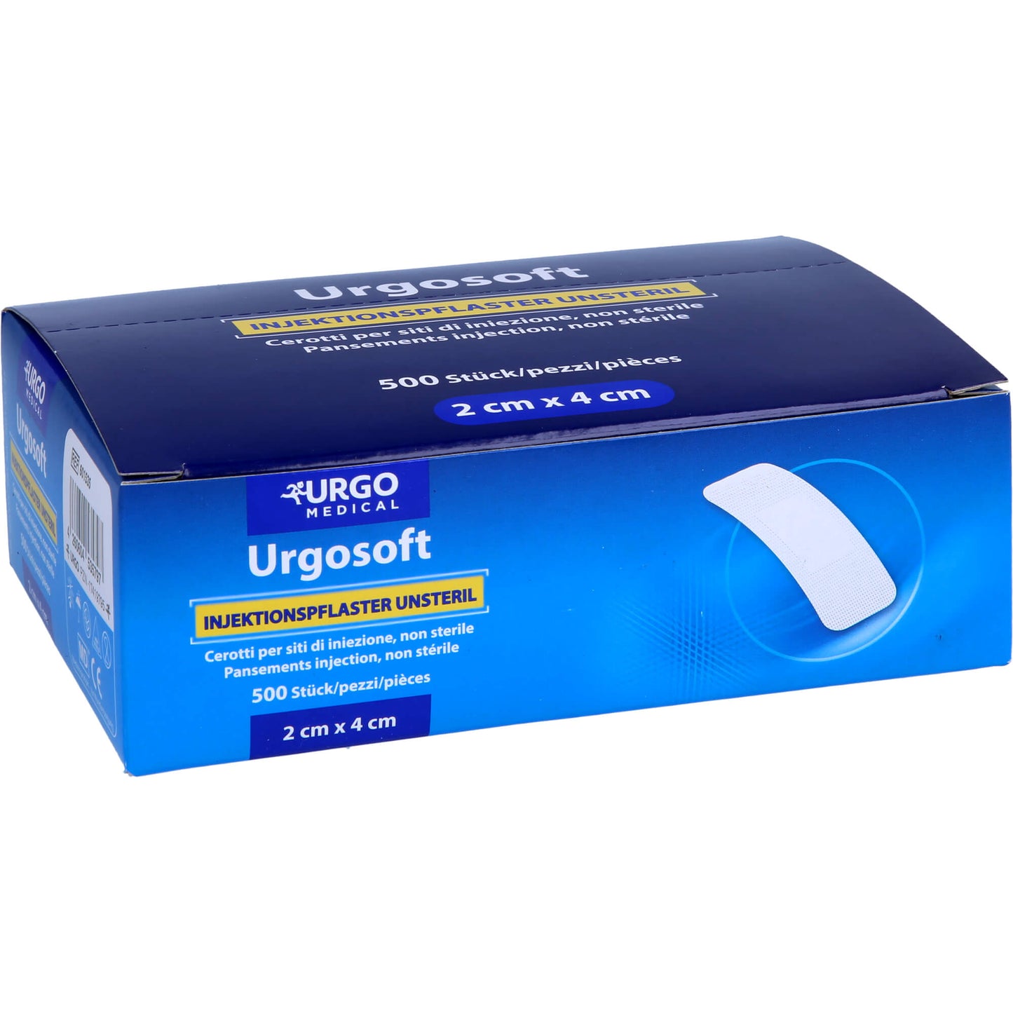 URGOSOFT Injektionspflaster 2x4 cm 500 St