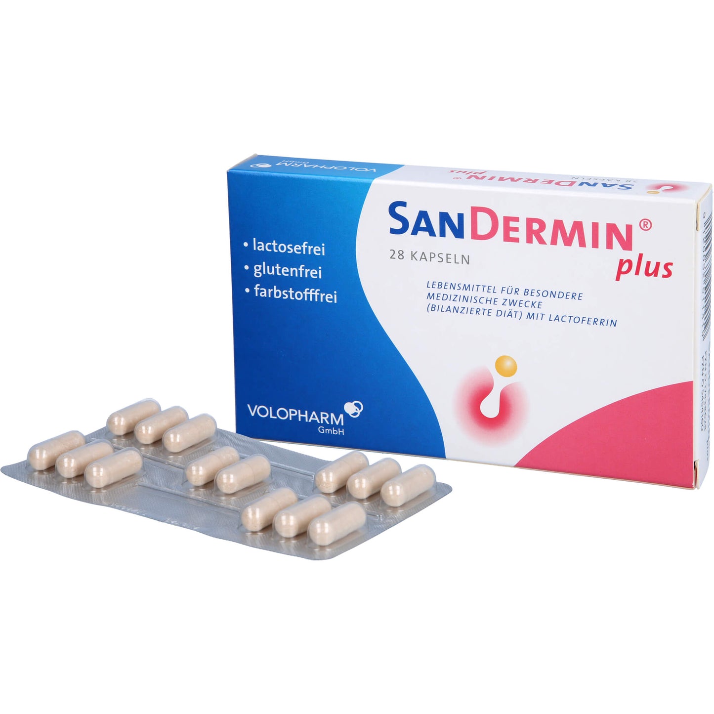 SANDERMIN plus Kapseln 28 St