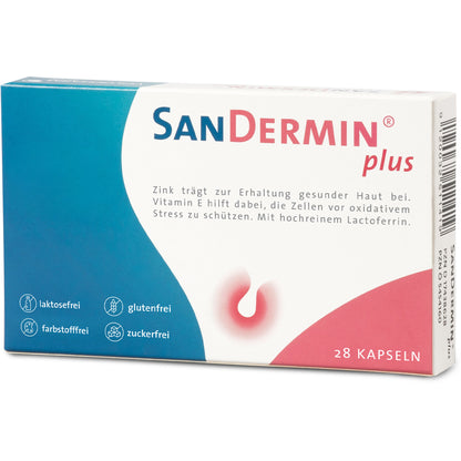 SANDERMIN plus Kapseln 28 St