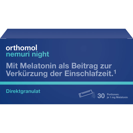 ORTHOMOL nemuri night Direktgranulat 30 St